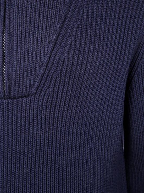 25FW 필리포 드 로렌티스 스웨터 MZ3ML WM7I 097 890 NAVY - FILIPPO DE LAURENTIIS