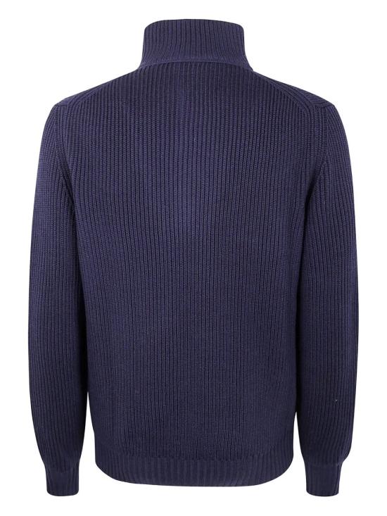 25FW 필리포 드 로렌티스 스웨터 MZ3ML WM7I 097 890 NAVY - FILIPPO DE LAURENTIIS