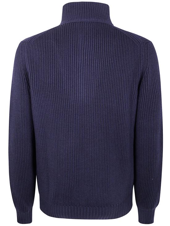 25FW 필리포 드 로렌티스 스웨터 MZ3ML WM7I 097 890 NAVY - FILIPPO DE LAURENTIIS