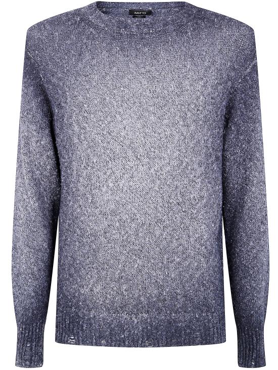 25SS 아방도이 스웨터 225SU3650SPAV H V00057 BLUE NAVY - AVANT TOI
