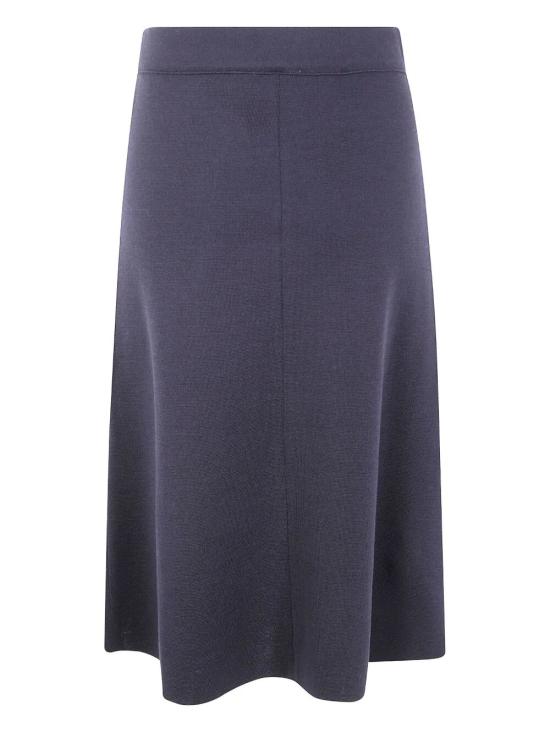 25FW 엠알지 미디 스커트 FW25 0009 9901 BLACK - MRZ