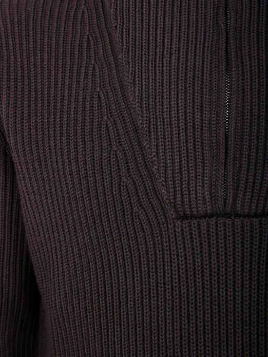 25FW 필리포 드 로렌티스 집업 니트 MZ3ML WM7I 097 280 CHOCOLATE - FILIPPO DE LAURENTIIS