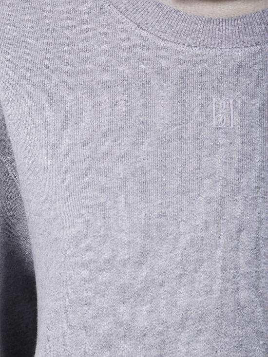 25FW 바이말렌비거 긴팔 티셔츠 102363 T5M GREY MELANGE - BY MALENE BIRGER