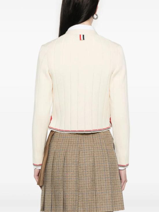 25FW 톰브라운 가디건 FKC663AY1024100 WHITE DOM - THOM BROWNE