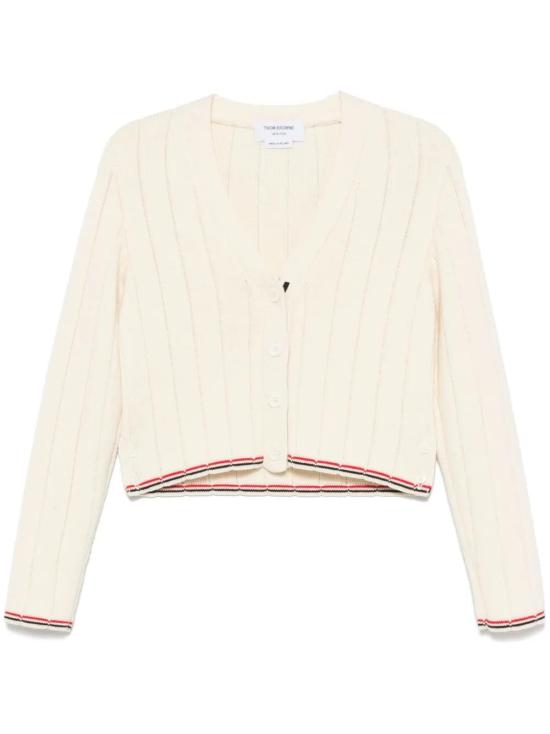 25FW 톰브라운 가디건 FKC663AY1024100 WHITE DOM