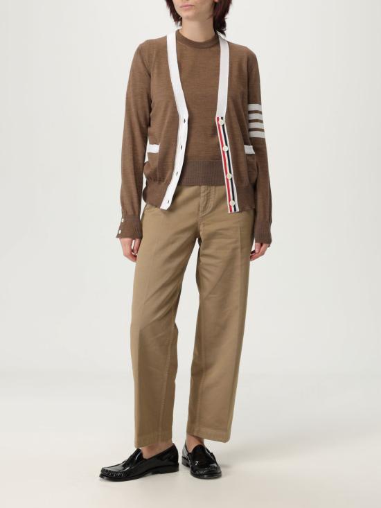 25FW 톰브라운 가디건 FKC334BY1014266 WALNUT DOM - THOM BROWNE