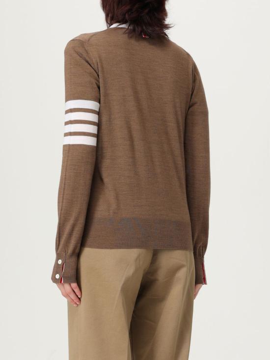 25FW 톰브라운 가디건 FKC334BY1014266 WALNUT DOM - THOM BROWNE