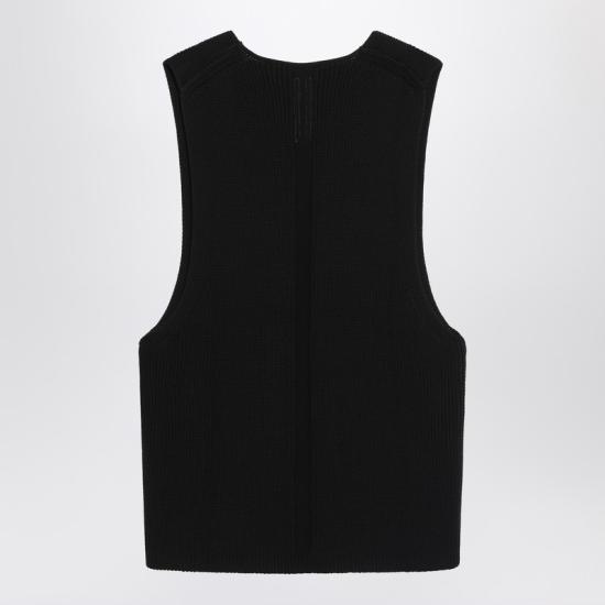  릭 오웬스 민소매 티셔츠 RR02E1683KWVH Black - RICK OWENS