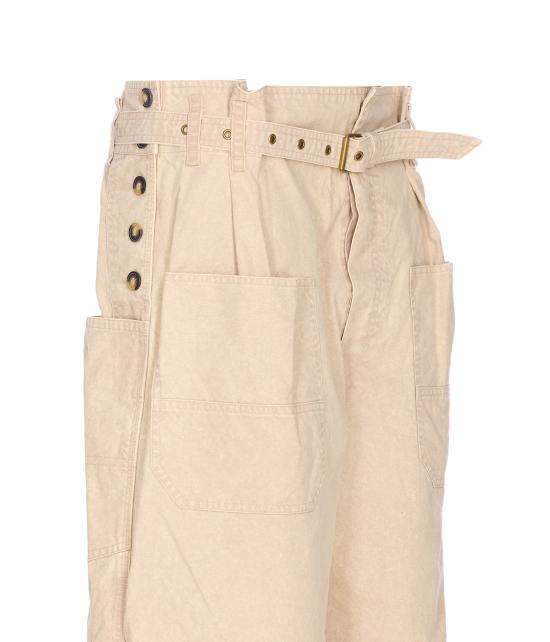 25FW 이자벨마랑에뚜왈 스트레이트 팬츠 PA0552FA C3G02E23EC Beige - ISABEL MARANT ETOILE