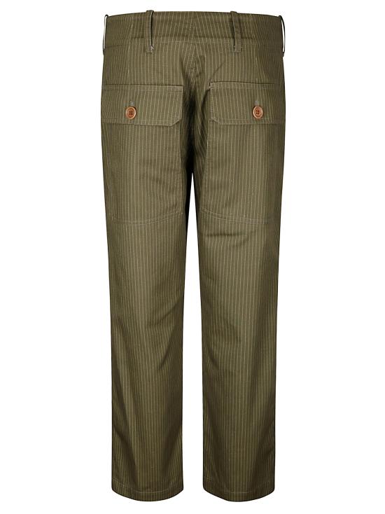 25FW 제지아 스트레이트 팬츠 PW25MJDMJD212 VarA BEIGE AND OLIVE STRIPES - JEJIA