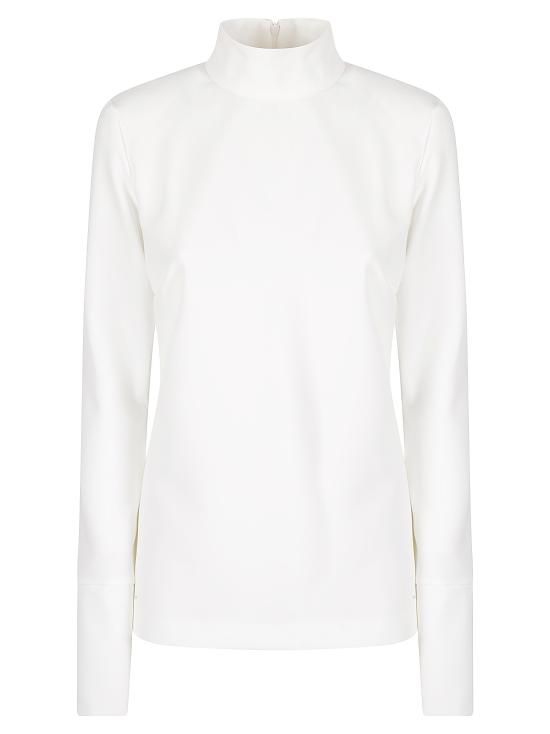 25FW 더 레이티스트 긴팔 티셔츠 TLW04005J0094ABTP T0001 WHITE