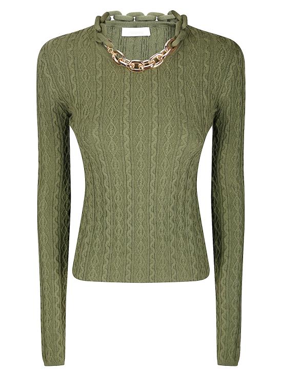 25FW 파코라반 긴팔 티셔츠 25AMPU049ML0320 P303 KAKI