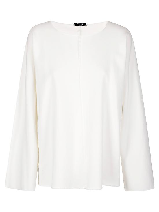 25FW CINI 긴팔 티셔츠 C403MAU5122 051 WHITE
