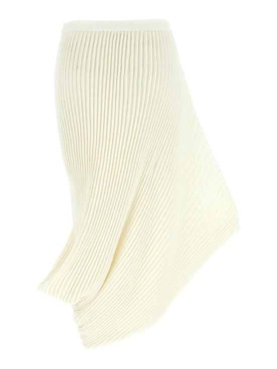 26SS 플리츠플리즈 미디 스커트 IM56KG82106 White - PLEATS PLEASE