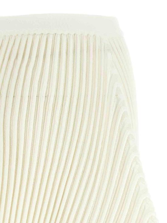 26SS 플리츠플리즈 미디 스커트 IM56KG82106 White - PLEATS PLEASE