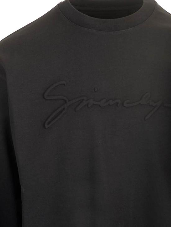  지방시 긴팔 티셔츠 BM71MH3YP1001 Black - GIVENCHY