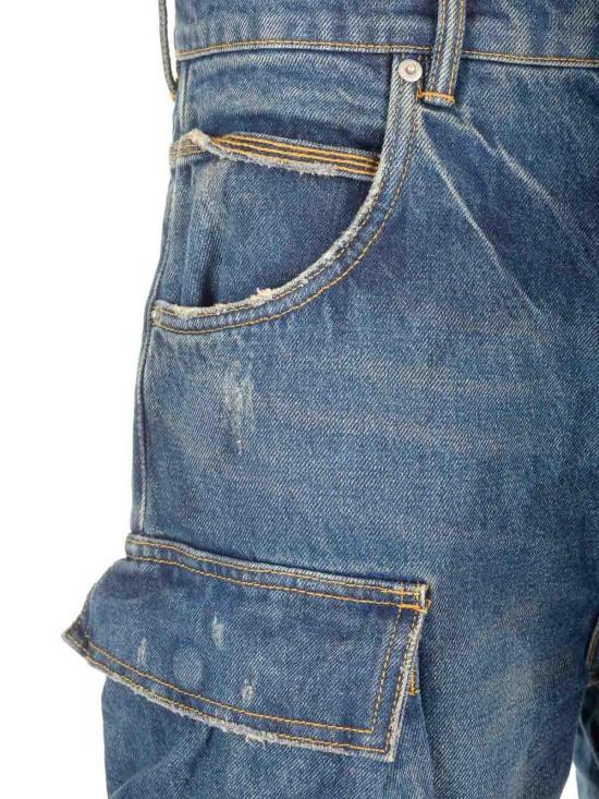  퍼플 브랜드 스트레이트 팬츠 P018TPDI424DKINDIGO Blue - PURPLE BRAND