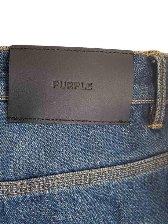  퍼플 브랜드 스트레이트 팬츠 P018TPDI424DKINDIGO Blue - PURPLE BRAND