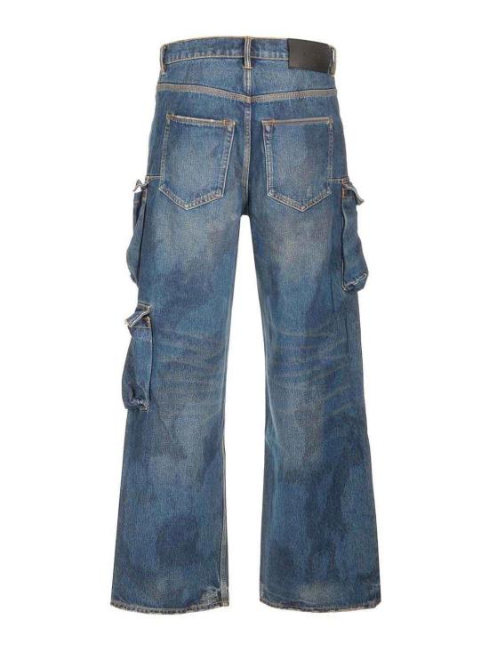  퍼플 브랜드 스트레이트 팬츠 P018TPDI424DKINDIGO Blue - PURPLE BRAND