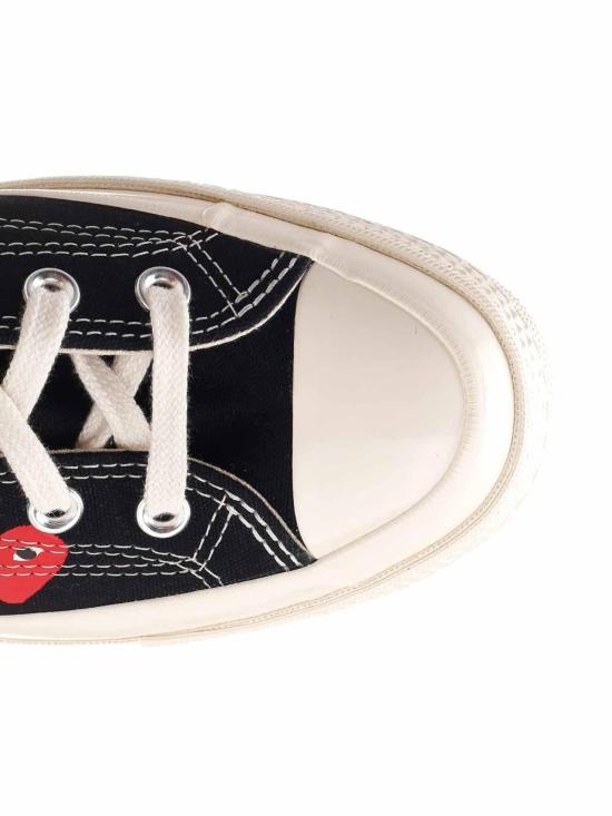  꼼데가르송 꼼데가르송 x 컨버스 로우 스니커즈 AZK1260011BLACK - COMME DES GARCONS
