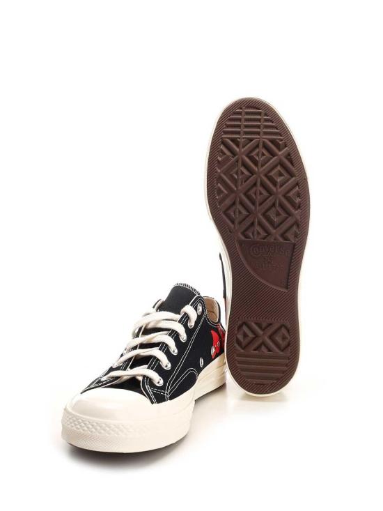  꼼데가르송 꼼데가르송 x 컨버스 로우 스니커즈 AZK1260011BLACK - COMME DES GARCONS