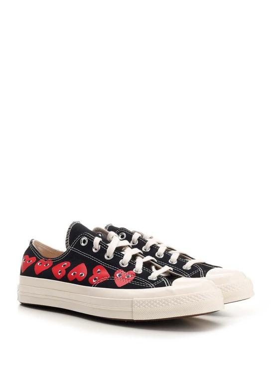  꼼데가르송 꼼데가르송 x 컨버스 로우 스니커즈 AZK1260011BLACK - COMME DES GARCONS