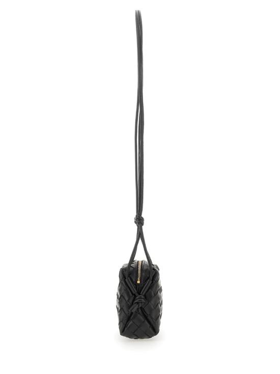 26SS 보테가베네타 미니 루프 카메라 백 723547V1G118425 Black - BOTTEGA VENETA
