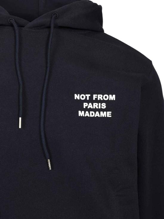 26SS 드롤드무슈 후드 티셔츠 PERMHO162CO127NY Blue - DROLE DE MONSIEUR