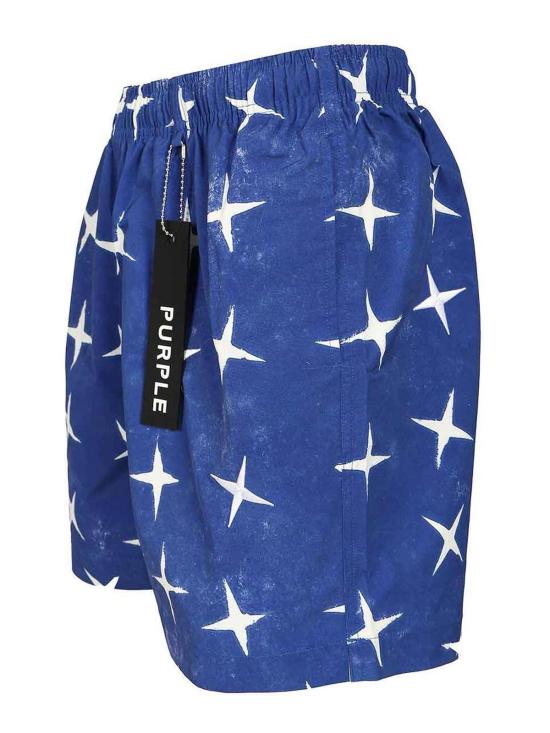 26SS 퍼플 브랜드 숏팬츠 P504PBWS225MULTI Blue - PURPLE BRAND