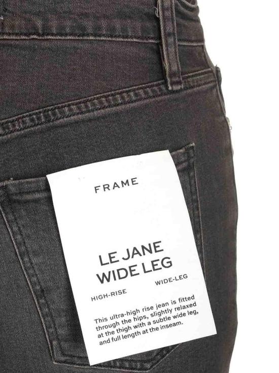  프레임 스트레이트 팬츠 LJNWL142OBSN Black - FRAME