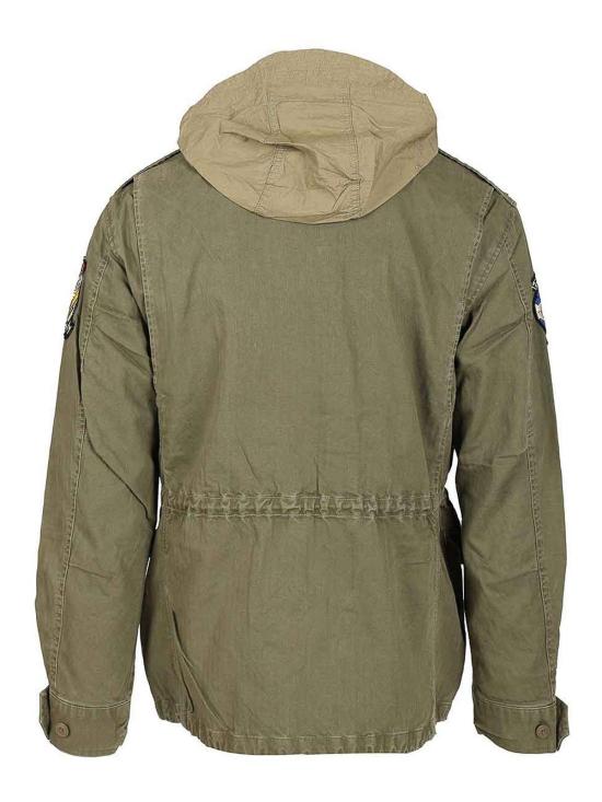  폴로 랄프로렌 로고 아이코닉 밀리터리 자켓 710961616001 Green - POLO RALPH LAUREN