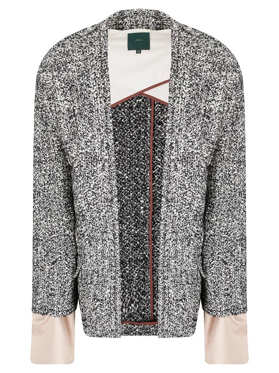 25FW 제지아 수트 자켓 PW25MJDMJD504 00001 BLACK AND WHITE