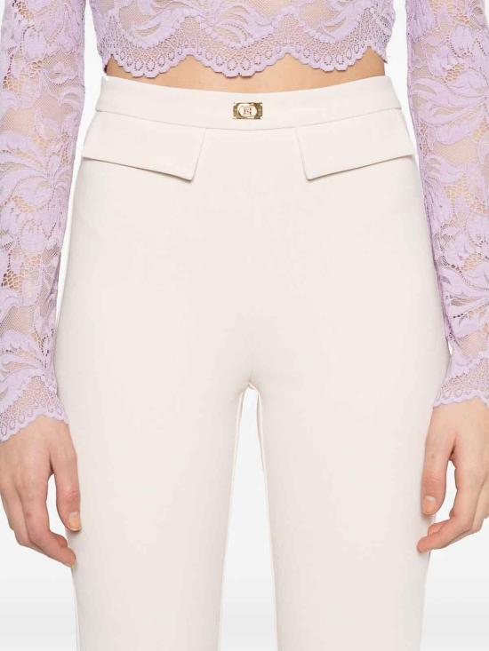 26SS 엘리자베타프랜치 스트레이트 팬츠 PA07751E2193 Cream - ELISABETTA FRANCHI