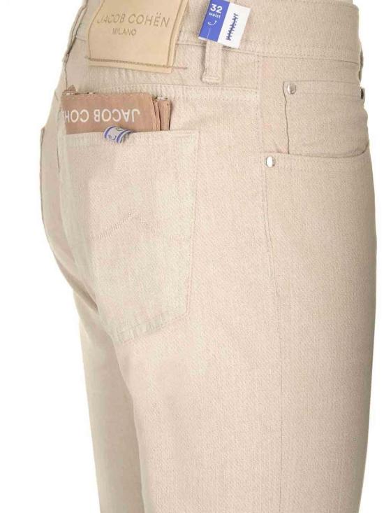  야콥코헨 스트레이트 팬츠 UQE0436S41659A80 Beige - JACOB COHËN