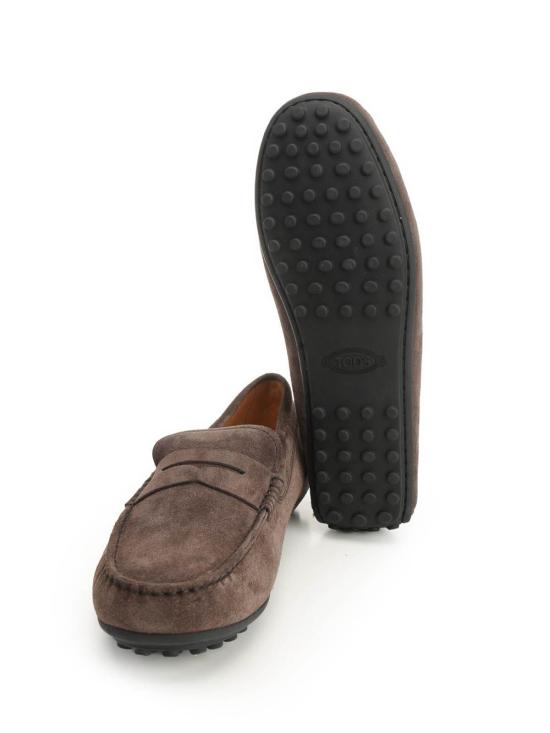  토즈 시티 고미노 스웨이드 드라이빙 슈즈 XXM76L0JM30RE0S800 Brown - TODS