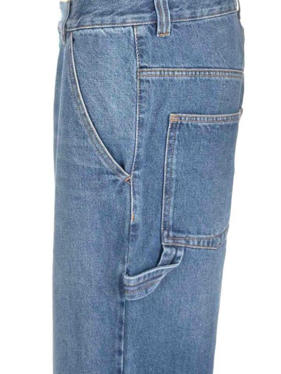 25FW 이자벨마랑 스트레이트 팬츠 24APA0392HAB3H05H30BU Blue - ISABEL MARANT