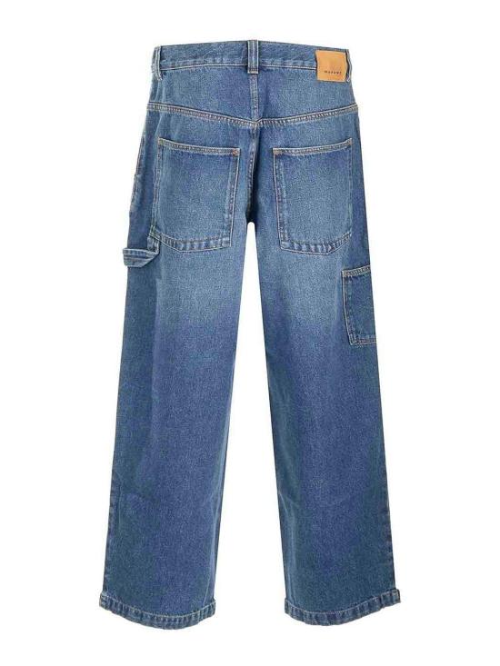 25FW 이자벨마랑 스트레이트 팬츠 24APA0392HAB3H05H30BU Blue - ISABEL MARANT