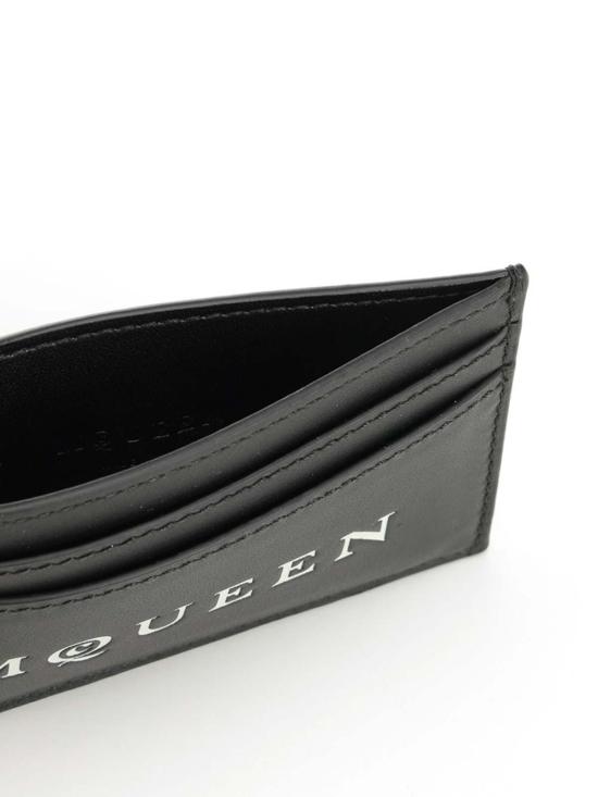 25FW 알렉산더 맥퀸 카드지갑 8361381AAU61080 Black - ALEXANDER MCQUEEN