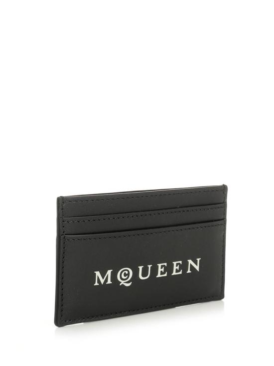 25FW 알렉산더 맥퀸 카드지갑 8361381AAU61080 Black - ALEXANDER MCQUEEN