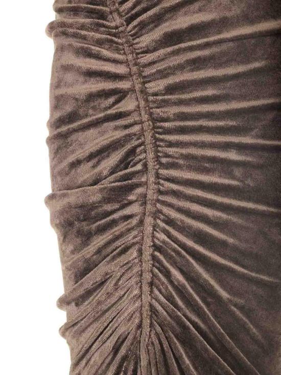  릭 오웬스 미디 스커트 LI02D5310VST184 Brown - RICK OWENS