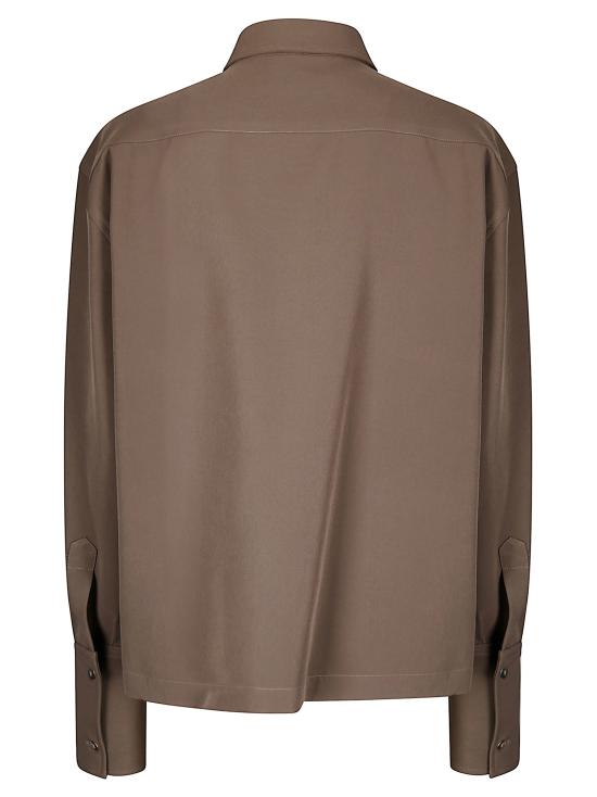 25FW 더 레이티스트 블라우스 TLW04006J0094ABTP T0362 HAZELNUT - THE LATEST