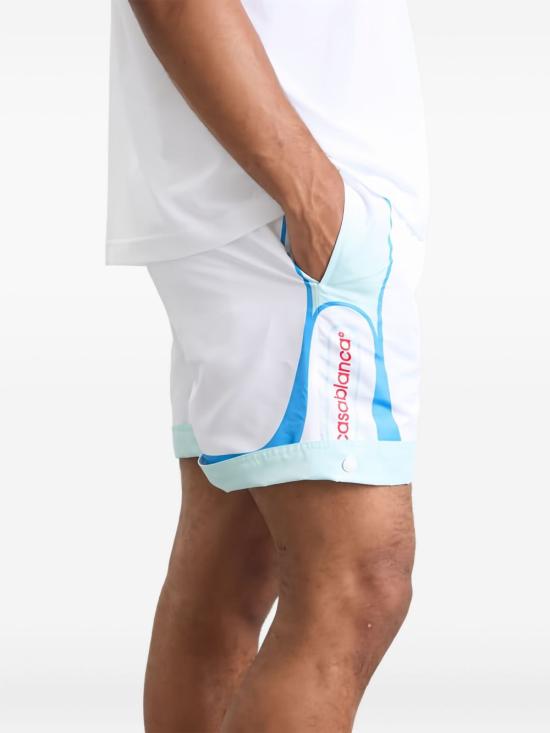 25FW 카사블랑카 스윔팬츠 MPF25SWM065 01WHITE White - CASABLANCA