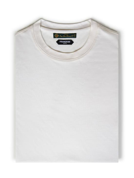 24FW 프랜지스 콜렉션 반팔 티셔츠 MF0202 BIANCO White - FRANZESE COLLECTION