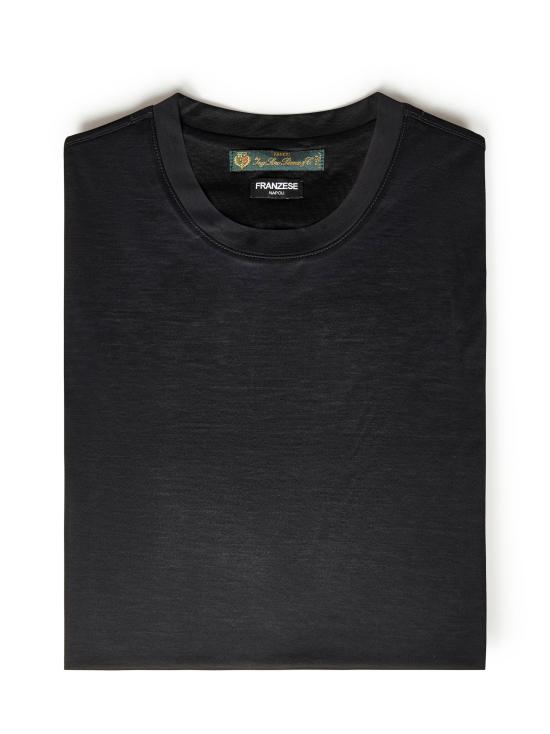 25FW 프랜지스 콜렉션 반팔 티셔츠 FRATH09 NERO Black - FRANZESE COLLECTION