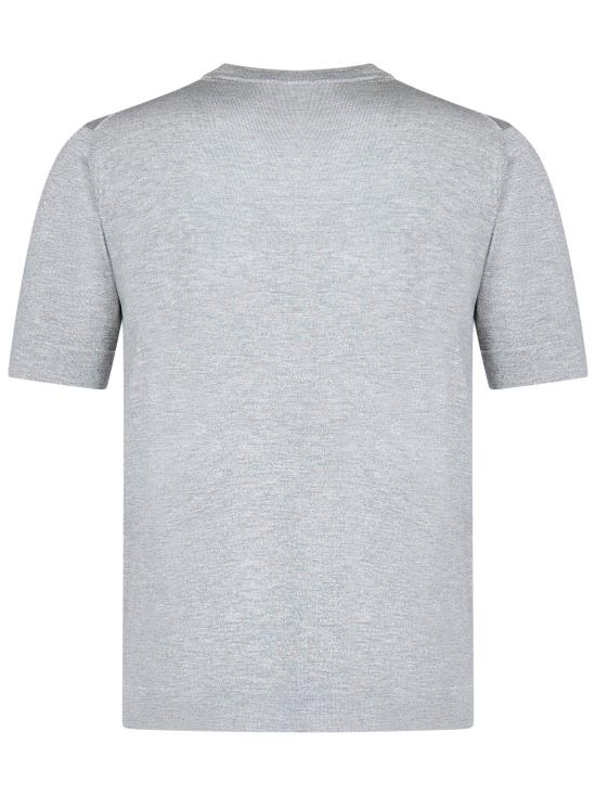 25FW 프랜지스 콜렉션 반팔 티셔츠 FE6853C GRANITO Grey - FRANZESE COLLECTION