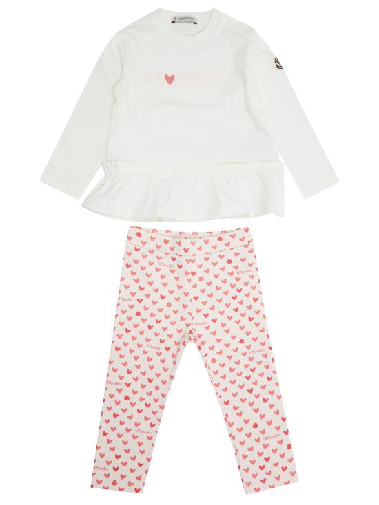 25FW [키즈] 몽클레어 캐주얼 세트 K2951 8M00009 89AUM F00 ROSA