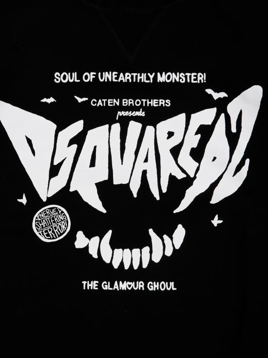 25FW [키즈] 디스퀘어드2 티셔츠 DQ3004 D0094 DQ900 NERO - DSQUARED2