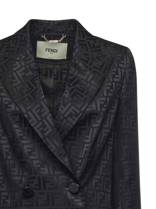  펜디 수트 자켓 FJ7236AJ0ZF0GME Black - FENDI