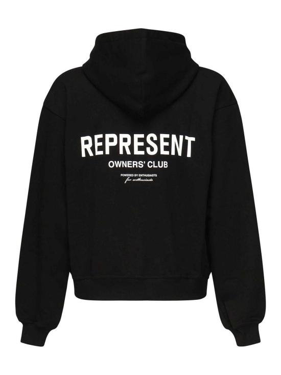  리프레젠트 후드 티셔츠 OCM41122001 Black - REPRESENT