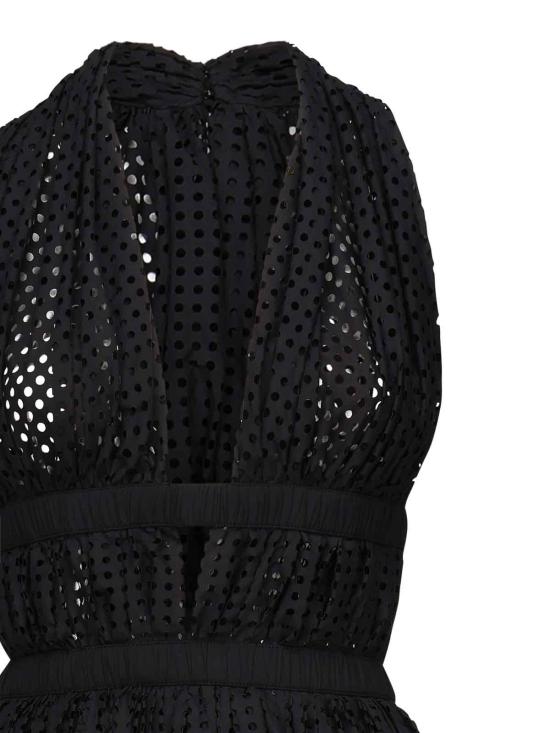  알라이아 숏팬츠 AA9R13456TL19995 Black - ALAIA